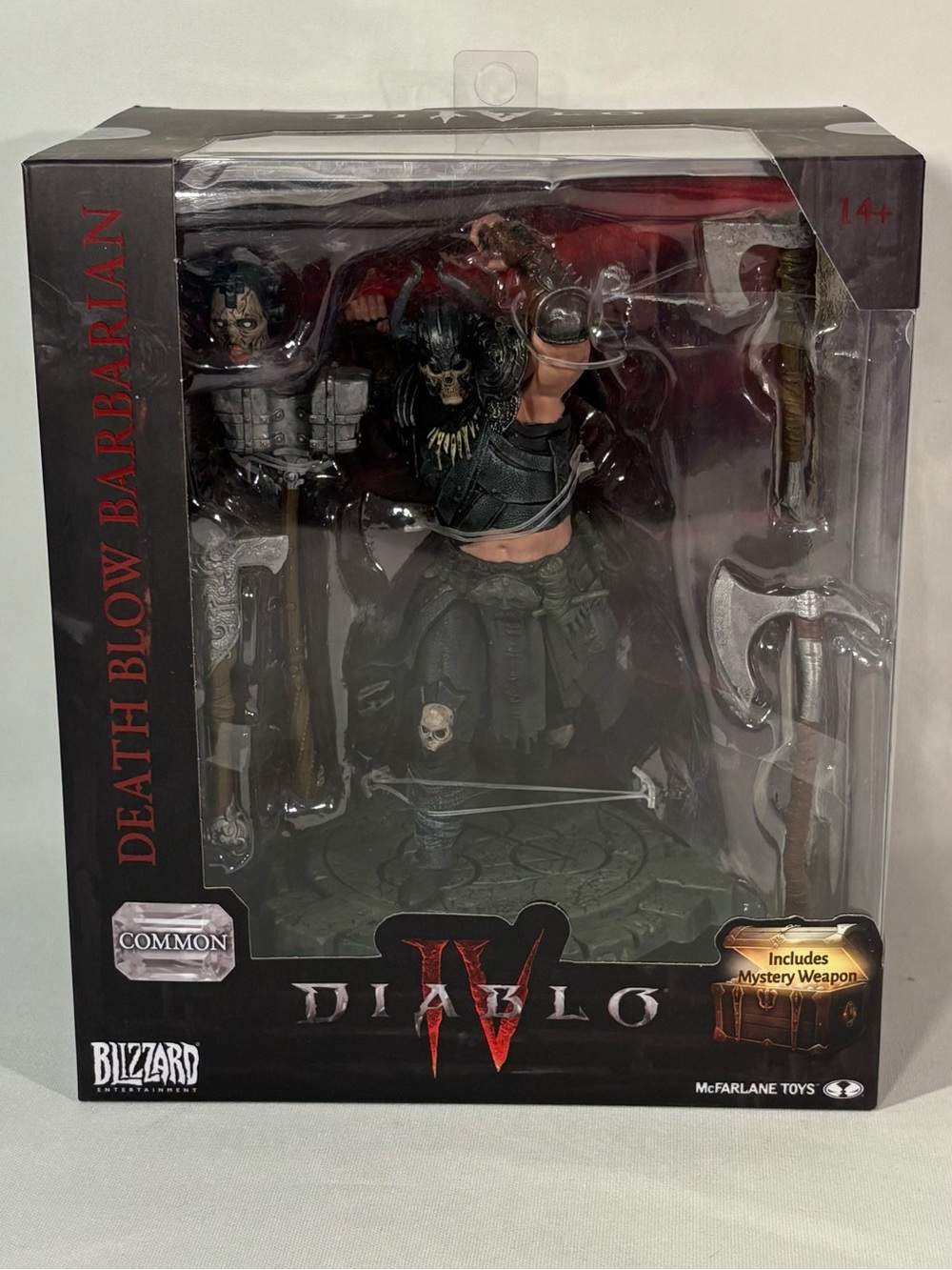 MCFARLANE TOYS BLIZZARD DIABLO IV DEATH BLOW BARBARIAN 6 INCH 1:12 SCALE FIGURE